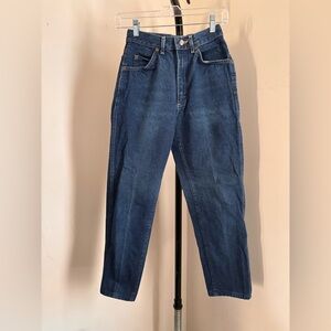 Vintage Lee Riders High Rise Denim Jeans Women’s Waist 26" Inseam 25" USA Made
